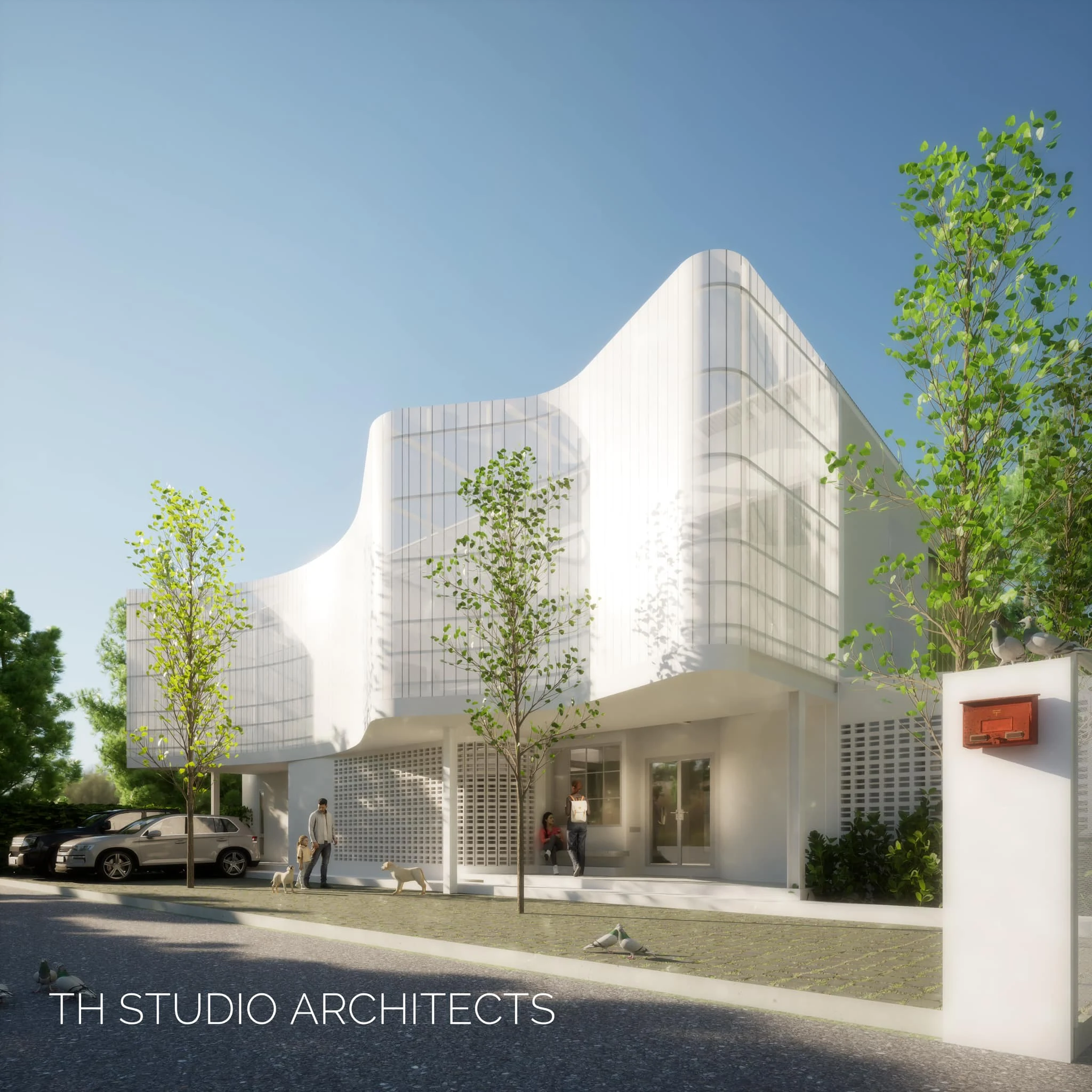 Architectural visualisation by TH Studio Architects
